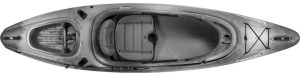 Vapor 10 Angler 10' Kayak (Gray/Black) Rental