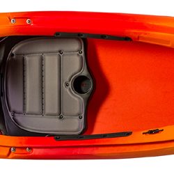 Vapor 10 10' Kayak (Orange/Yellow) Rental